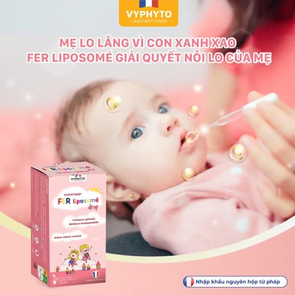 MẸ LO LẮNG VÌ CON XANH XAO, CÔNG THỨC SẮT KHÔNG TANH GIÚP GIẢI QUYẾT NỖI LO CỦA MẸ